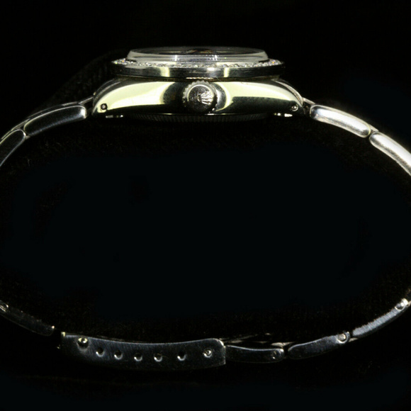 Rolex Ladies Datejust Oyster Steel Diamond Dial